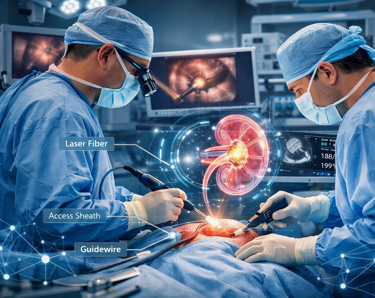 Endourología y Cirugias percutáneas y urologícas