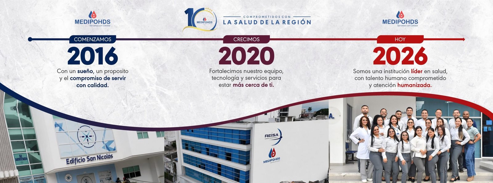 MEDIPOHDS - 10 años comprometidos con la salud de la región